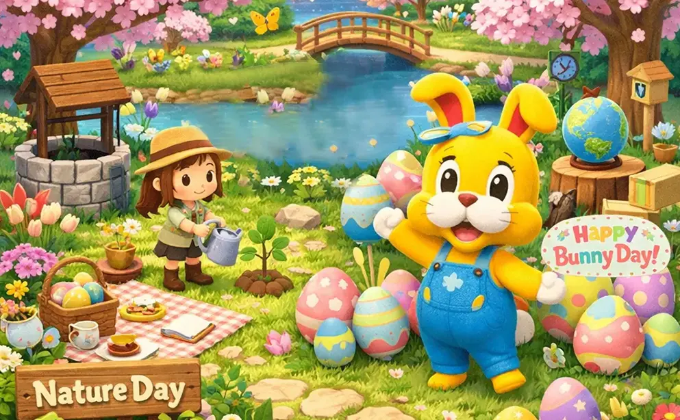 ACNH April Event &ndash; Bunny Day, Cherry Blossoms & Seasonal Activities