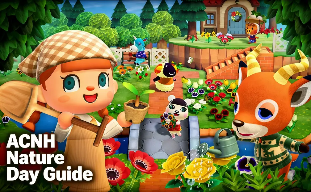 ACNH Nature Day Guide: Leif, Hedge DIY & Nook Miles Tips