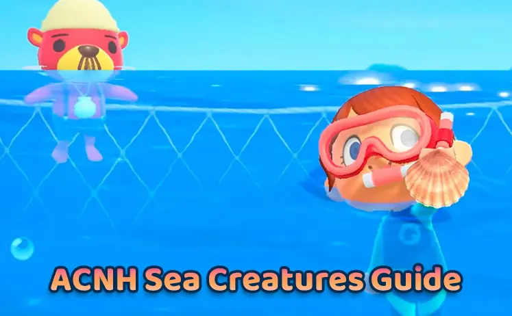 ACNH Sea Creatures Guide: When & How to Catch All 40 sea creatures