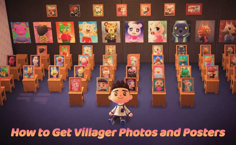 How to Get Villager Photos & Posters in ACNH