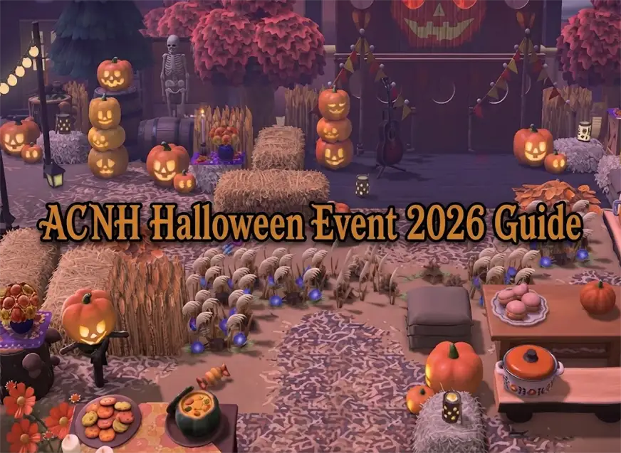 ACNH Halloween 2026 Event Guide: Dates, Items, DIY Recipes & Candy
