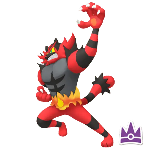 #727 Incineroar the Unrivaled Legit Battle Ready 6IVs In-game Delivery SCVI Pokemon (Pokemon Scarlet & Violet)