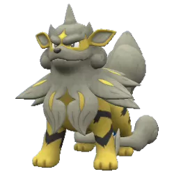 #0059 Arcanine Hisuian Form Shiny 6IV Hidden Ability In-game Trade Pkm Go