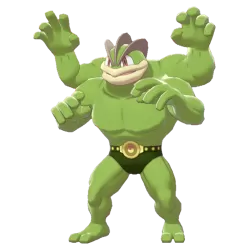 #0068 Machamp Shiny 6IV Hidden Ability In-game Trade Pkm Go