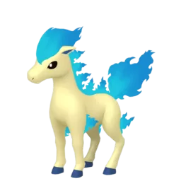 #0077 Ponyta Shiny 6IV Hidden Ability In-game Trade Pkm Go