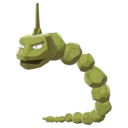 #0095 Onix Shiny 6IV Hidden Ability In-game Trade Pkm Go