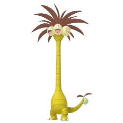 #0103 Exeggutor Alola Form Shiny 6IV Hidden Ability In-game Trade Pkm Go