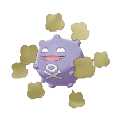 #0109 Koffing Legit Battle Ready 6IVs In-game Delivery Pkm Go