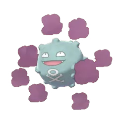 #0109 Koffing Shiny 6IV Hidden Ability In-game Trade Pkm Go