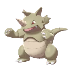 #0112 Rhydon Shiny 6IV Hidden Ability In-game Trade Pkm Go