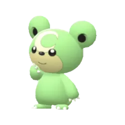 #0216 Teddiursa Shiny 6IV Hidden Ability In-game Trade Pkm Go