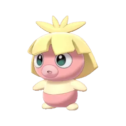 #0238 Smoochum Shiny 6IV Hidden Ability In-game Trade Pkm Go