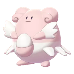 #0242 Blissey Shiny 6IV Hidden Ability In-game Trade Pkm Go