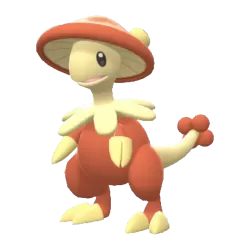 #0286 Breloom Shiny 6IV Hidden Ability In-game Trade Pkm Go