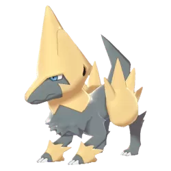 #0310 Manectric Shiny 6IV Hidden Ability In-game Trade Pkm Go