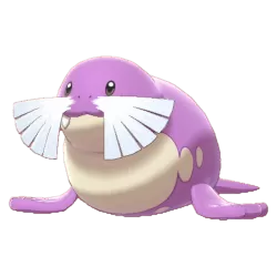 #0364 Sealeo Shiny 6IV Hidden Ability In-game Trade Pkm Go