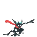 #0658 Greninja Shiny 6IV Hidden Ability In-game Trade Pkm Go