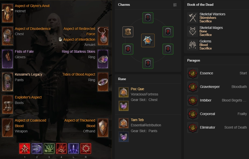 Blood Wave Necro Build [BOOST]