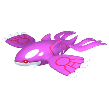 #0382 Kyogre Shiny 6IV Hidden Ability In-game Trade Pkm Go