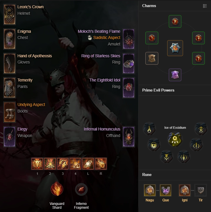 Blazing Scream Warlock Build [BOOST] Pit Tier 150