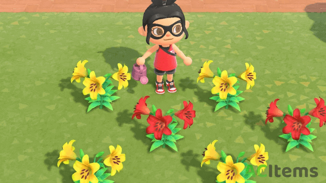 ANIMAL CROSSING LILIES iamge