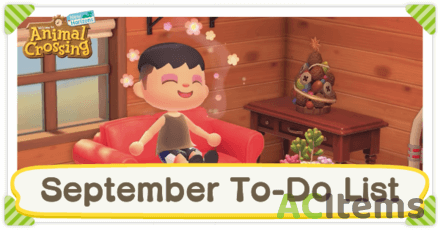 Animal Crossing New Horizons All September Events image