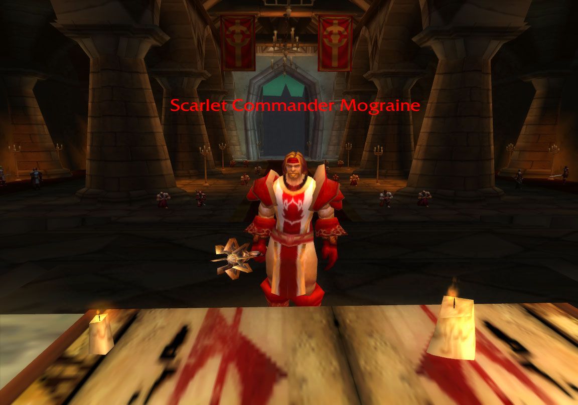 Scarlet Commander Mograine