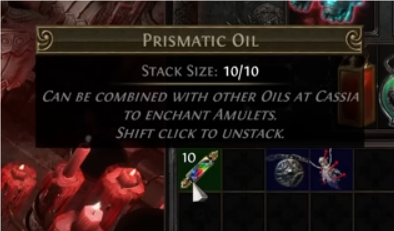 poe prismatic oil