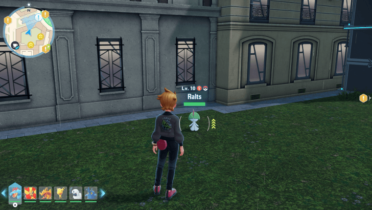 trainer-in-courtyard