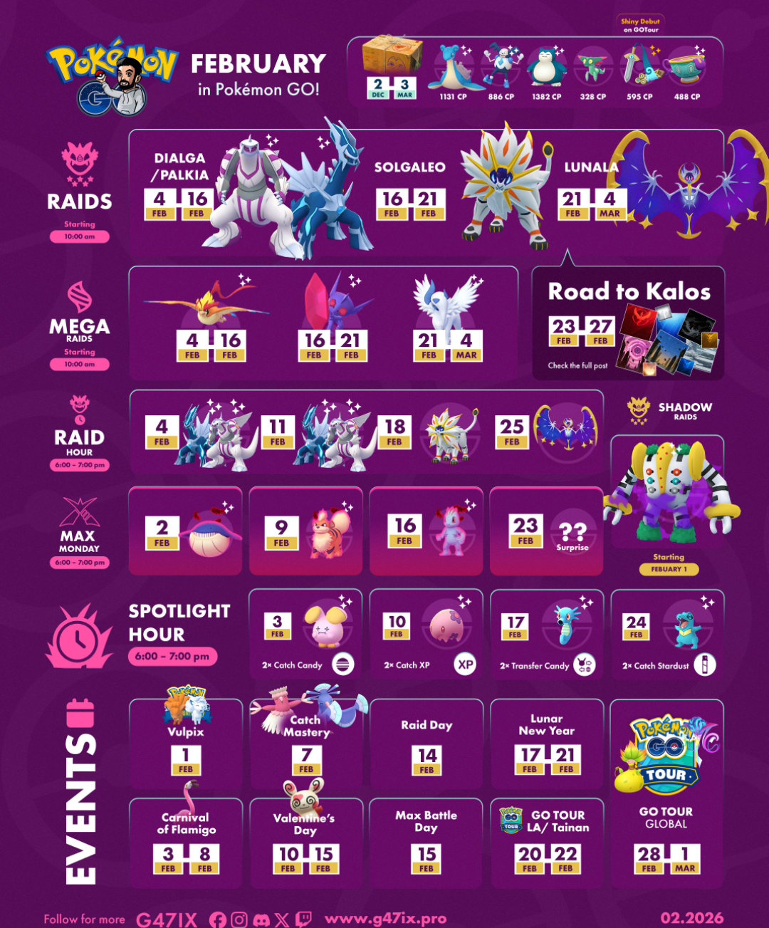 Pokemon GO Raid Battle Schedule