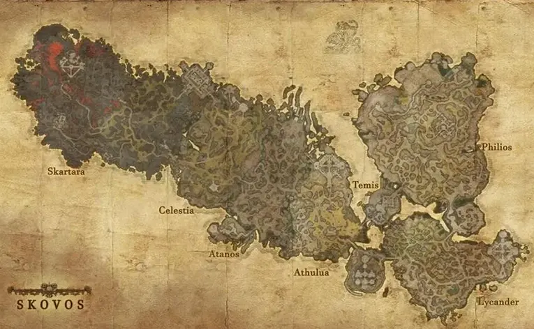 map-of-the-skovos-islands