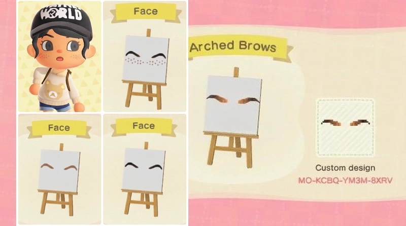 acnh-arched-brows acnh-arched-brows