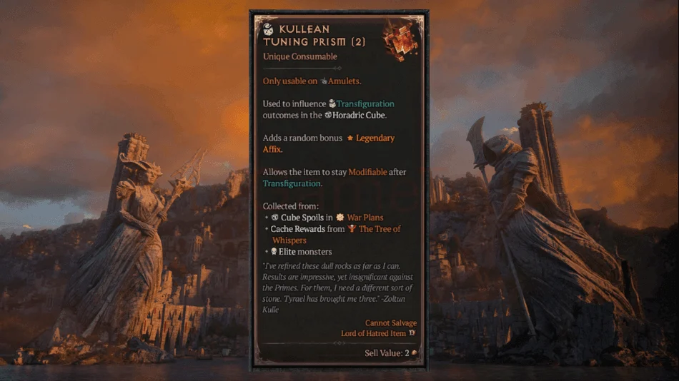 Diablo 4 Kullean Tuning Prism Amulet Guide Diablo 4 Kullean Tuning Prism Amulet Guide