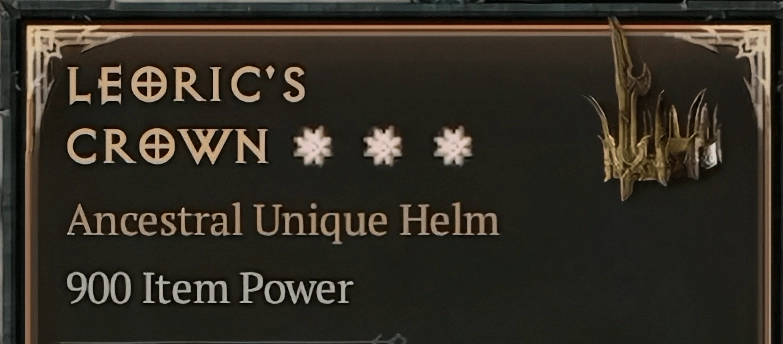 d4-ancestral-unique-helm-leoric's-crown d4-ancestral-unique-helm-leoric's-crown