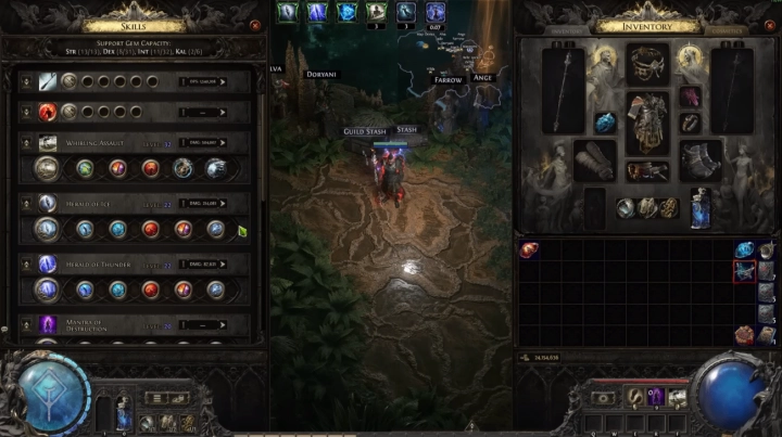 poe2-herald-of-ice-inquisitor-build-full-skill-gem-setups