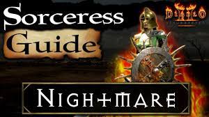 D2R - How to defeat Barbarian Ancestors with a pure cold sorceress in Nightmare difficulty?