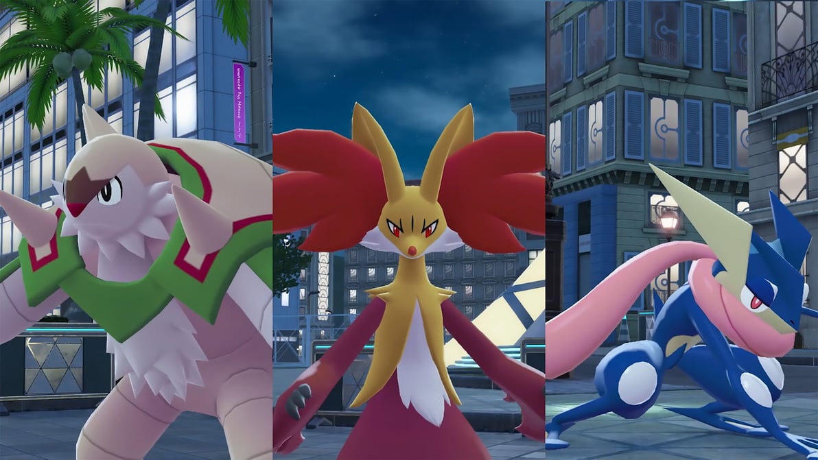 Pokémon Legends Z-A: How to Unlock Mega Greninja, Delphox, and Chesnaught
