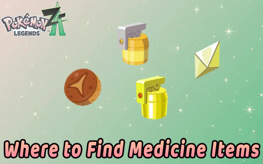 Pokemon Legends Z-A Medicine Guide &ndash; All Healing & Status Items