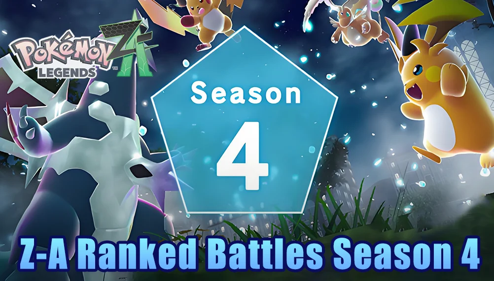 Pokemon Legends: Z-A Ranked Battles Season 4 &ndash; Earn Baxcalibrite and More Exclusive Rewards!
