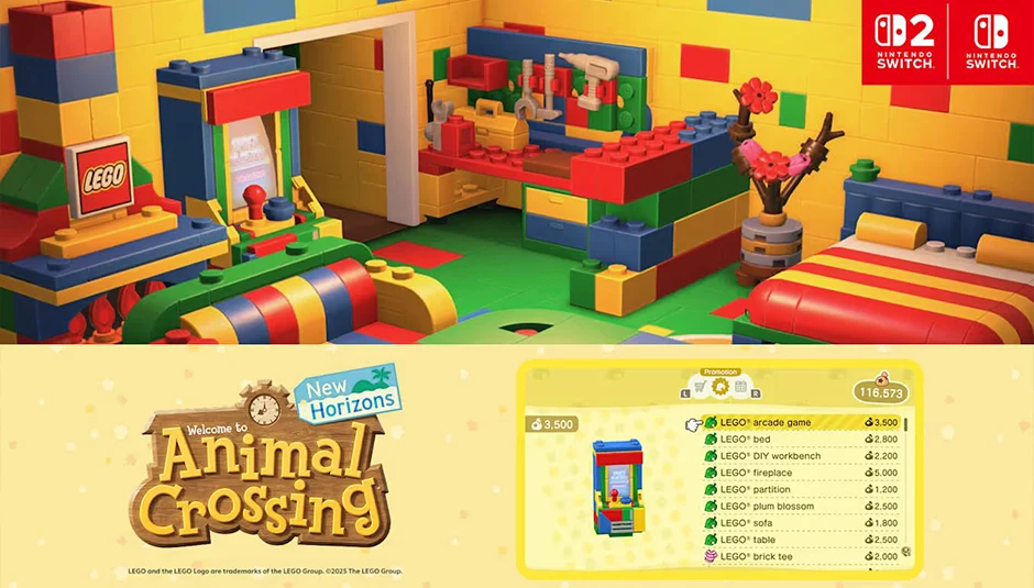 Animal Crossing New Horizons 3.0 New Furniture Sets and Collaboration Items