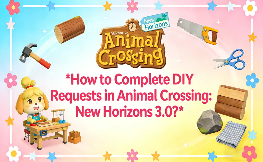 How to Complete DIY Requests in Animal Crossing: New Horizons 3.0?