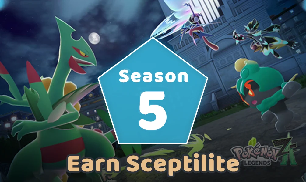 Pok&eacute;mon Legends: Z-A Ranked Battles Season 5 &ndash; Don't Miss Mega Stone Rewards