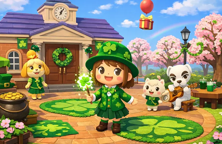 ACNH March 2026 Event Guide: Shamrock Day, Seasonal Items, and Critter Changes