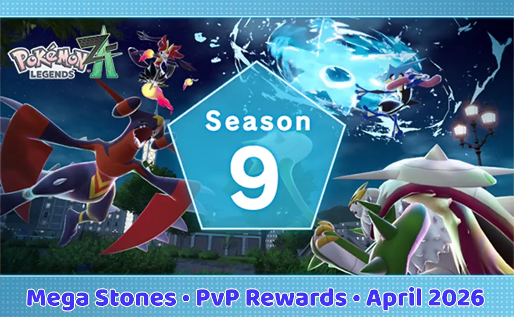 Pokemon Legends Z-A Ranked Battles Season 9 Guide