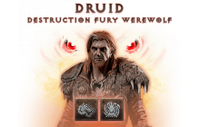 Druid - Destruction Fury Werewolf Build