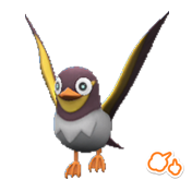 #940 Wattrel(Marked) Shiny 6IV Hidden Ability In-game Trade SCVI Pokemon (Pokemon Scarlet & Violet)