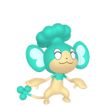 #0515 Panpour Shiny 6IV Hidden Ability In-game Trade Pkm Go
