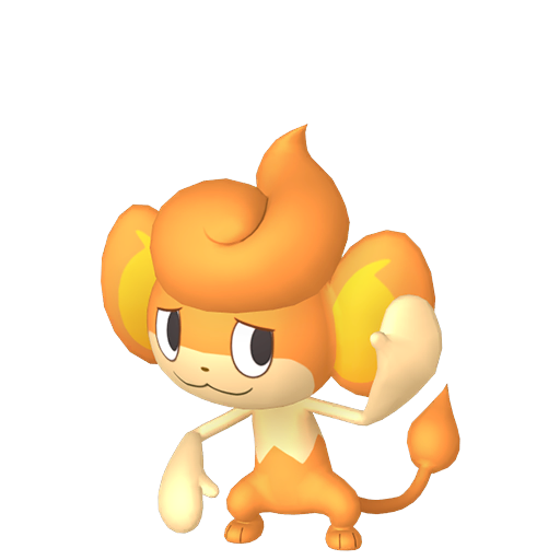 #0513 Pansear Shiny 6IV Hidden Ability In-game Trade Pkm Go