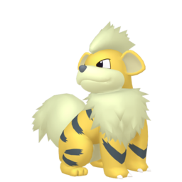 #0058 Growlithe Shiny 6IV Hidden Ability In-game Trade Pkm Go
