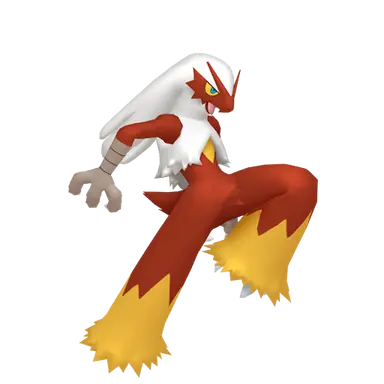 #0257 Blaziken Shiny 6IV Hidden Ability In-game Trade Pkm Go